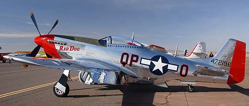North American P-51D Mustang Red Dog N514RP, Cactus Fly-in, March 5, 2011